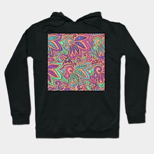 Peah Warm Summer Paisley Spring Paisley Hoodie